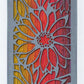 Daisy Metal Wall Art on Reclaimed Wood, Tall 12.5 Inch Flower Decor, Gift for Her