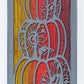 Pumpkin Stack Metal Wall Art on Reclaimed Wood, Tall 12.5 Inch Fall Decor