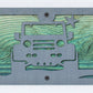 Off Road Jeep Metal Wall Art on Reclaimed Wood, 24 Inch Garage Sign