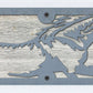 Running Horses Metal Wall Art on Reclaimed Wood, 24 Inch Western Decor