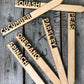 Herb markers Vegetable Markers Flower Markers Garden Markers Garden Stakes Aesthetic Things
