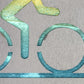 Road Biking Metal Art, Bike Decor