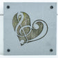 Music Heart Wall Decor, Music Gifts