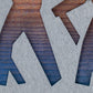 Hiking Sign, Hiker Art, Metal Hike Decor