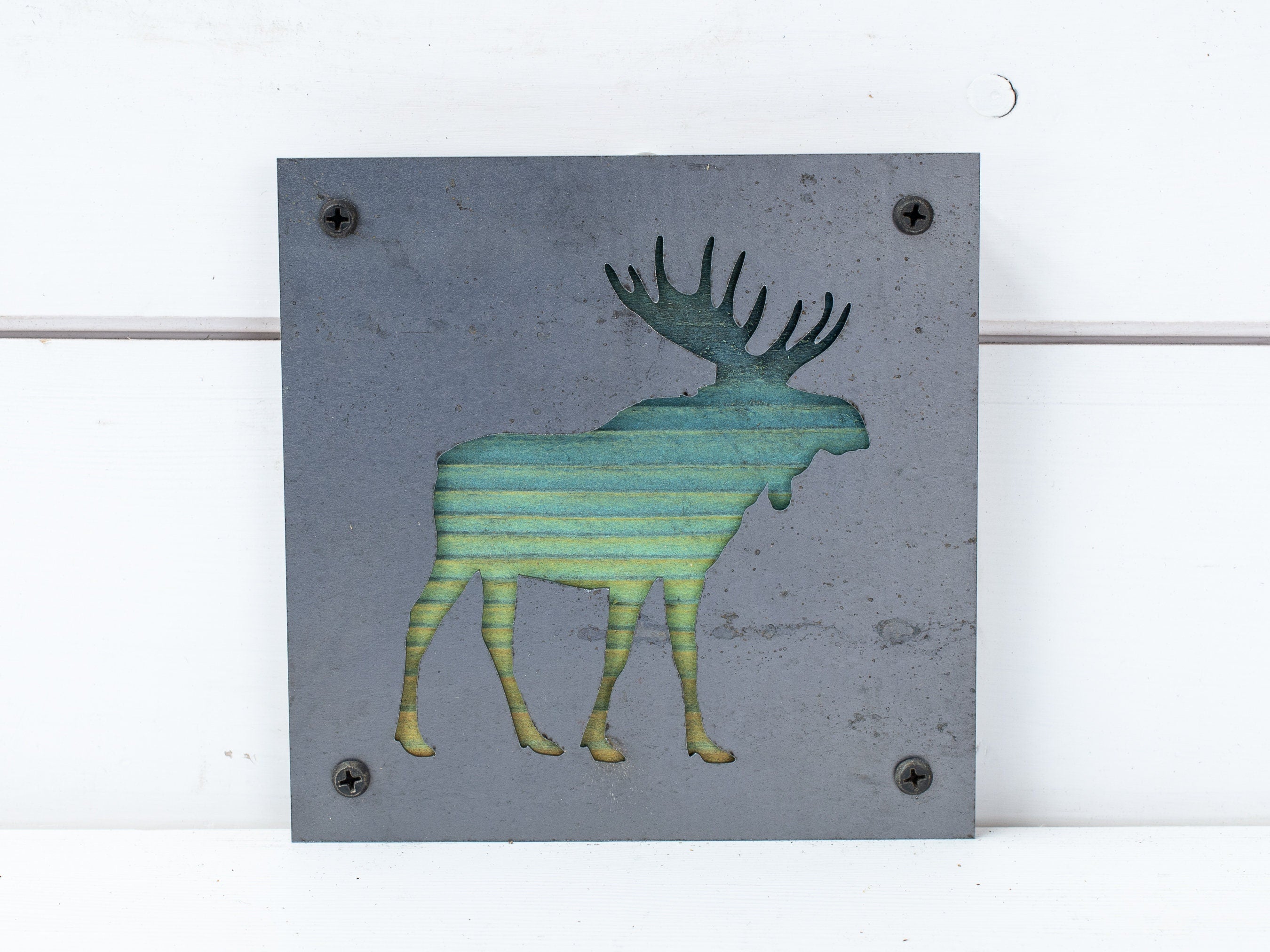 Moose nursery hot sale decor