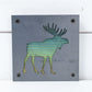 Moose Animal Metal Art, Woodland Nursery Decor