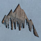Mountains and Tree Wall Decor, Mountain Metal Art