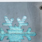 Snowflake Metal Wall Art, Winter Snow